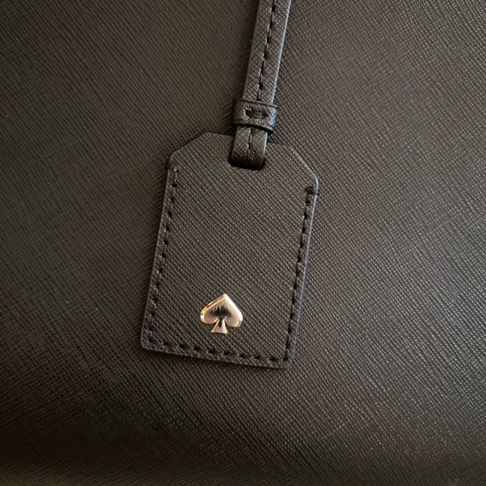 SOLD Kate Spade large black satchel/shoulder bag - Picture 5 of 15